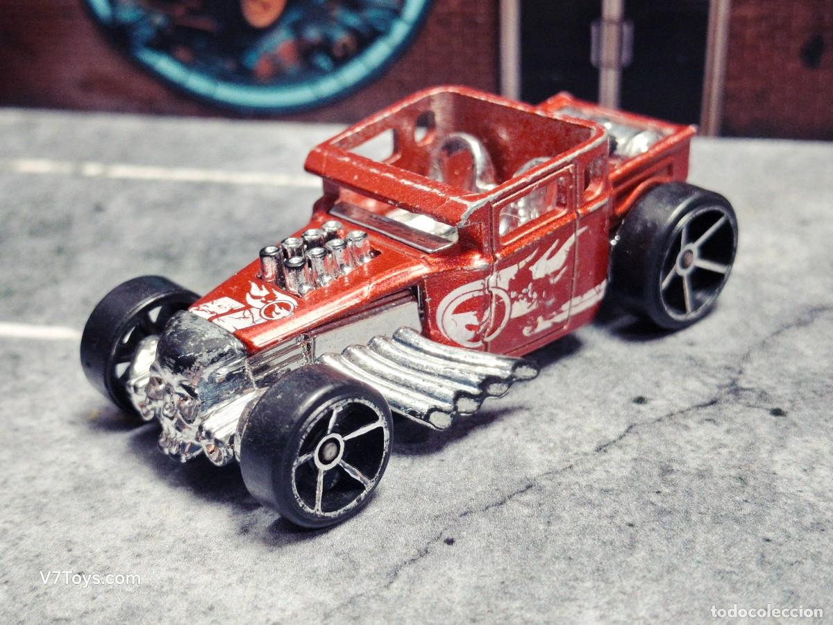 Coches a escala Hot Wheels: Bone Shaker Hot Wheels 2015 Origin of Awesome Mattel