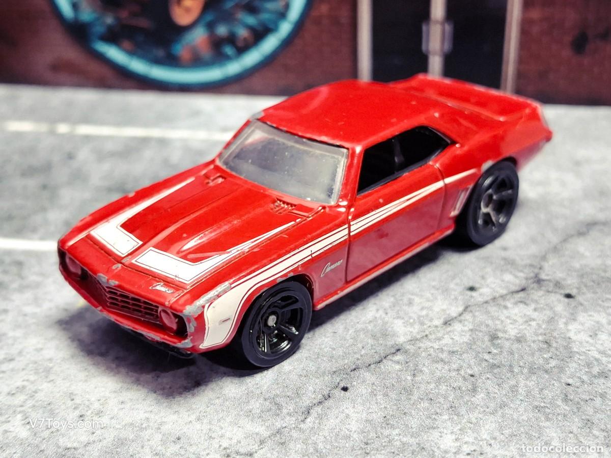 Coches a escala Hot Wheels: Copo Camaro '69 Hot Wheels 2022 Muscle Mania Mattel