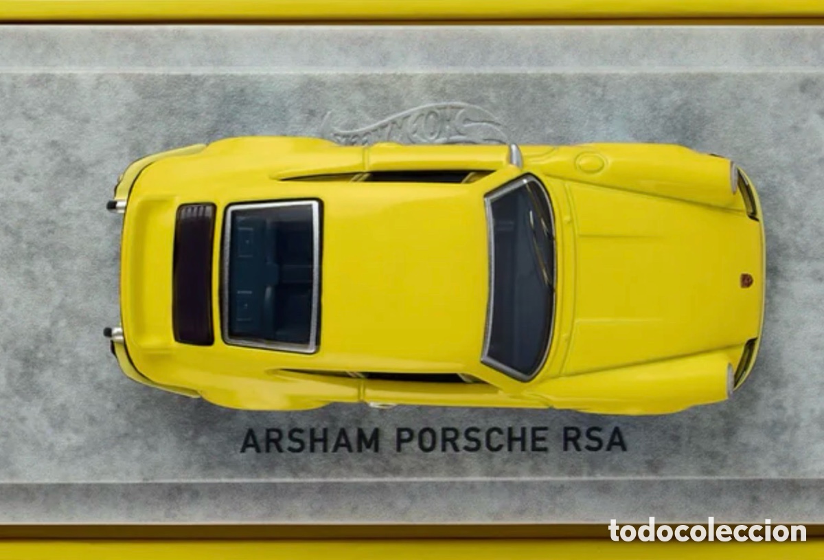 Coches a escala Hot Wheels: Porsche Amarillo Arsham - Foto 2