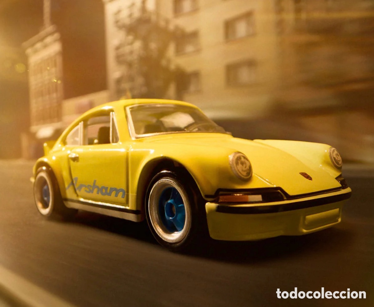 Coches a escala Hot Wheels: Porsche Amarillo Arsham - Foto 4