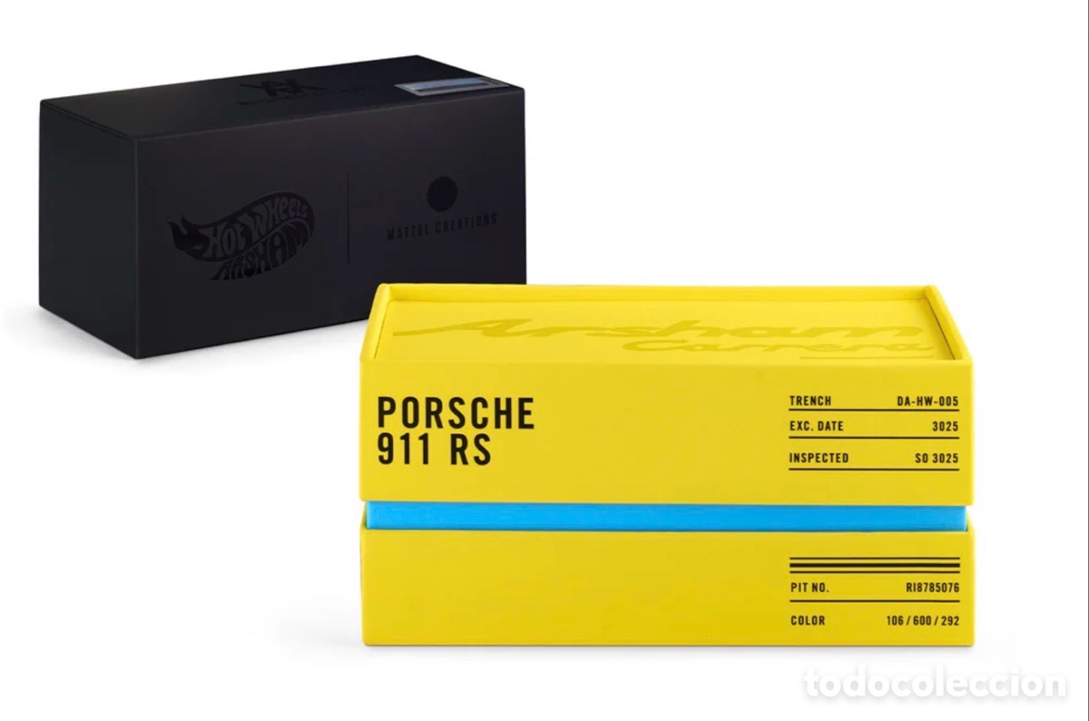 Coches a escala Hot Wheels: Porsche Amarillo Arsham - Foto 5