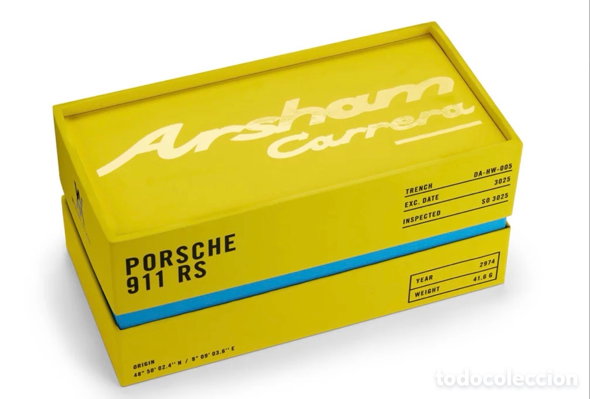 Coches a escala Hot Wheels: Porsche Amarillo Arsham - Foto 6