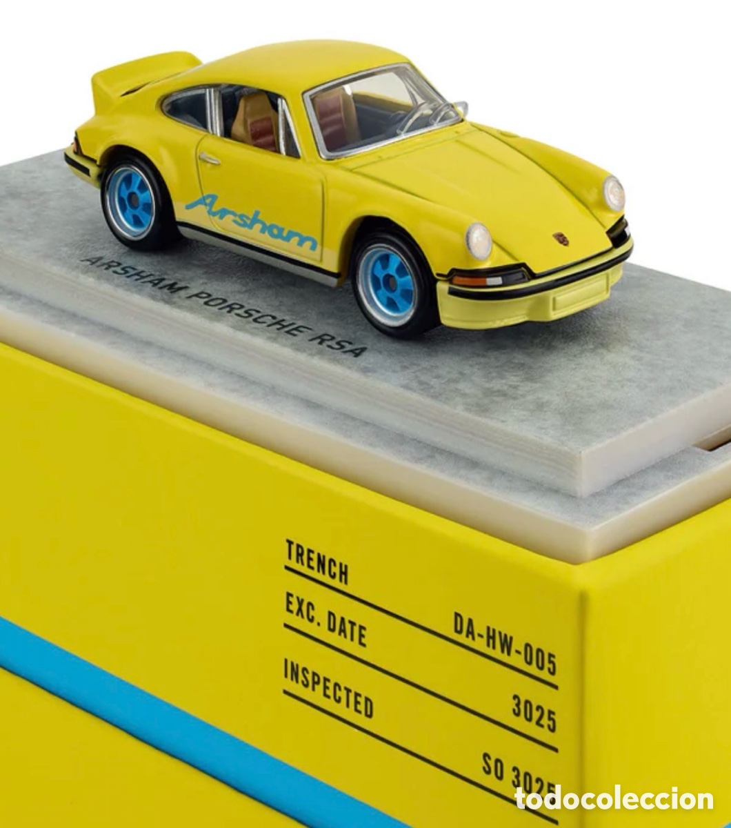 Coches a escala Hot Wheels: Porsche Amarillo Arsham - Foto 9