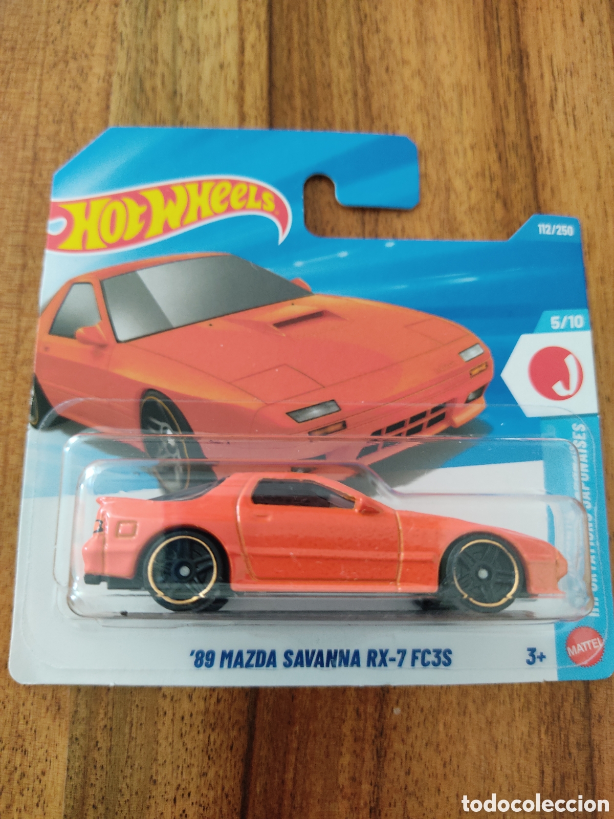 Coches a escala Hot Wheels: HOT WHEELS - 89 MAZDA SAVANNA RX-7 FC3S - 112/250 - 2026