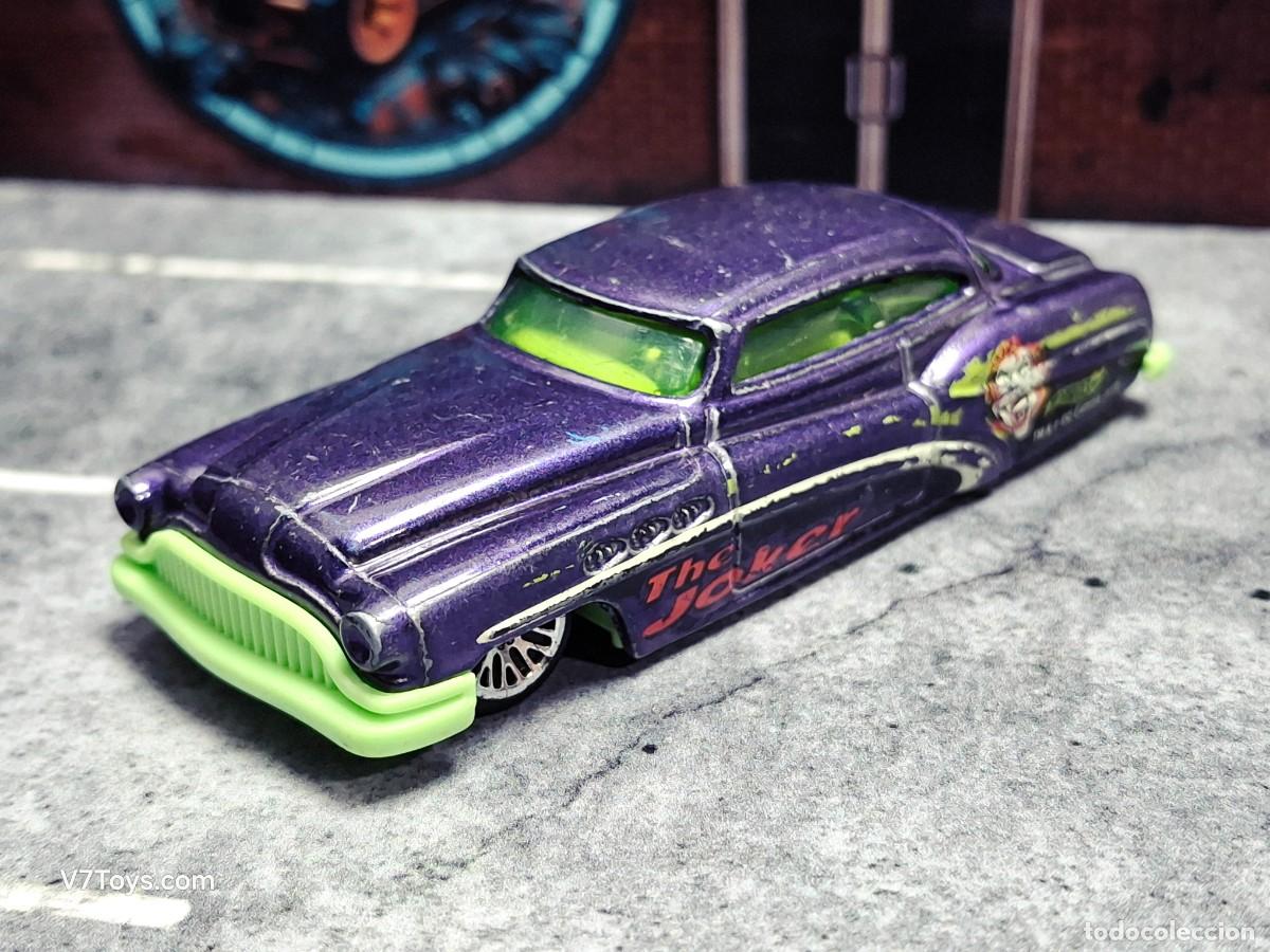 Coches a escala Hot Wheels: So Fine Hot Wheels 2015 Batman Mattel The Joker '51 Buick Roadmaster
