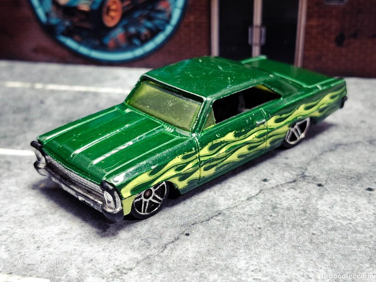Coches a escala Hot Wheels: Chevy Nova '66 Hot Wheels 2017 HW Flames Mattel