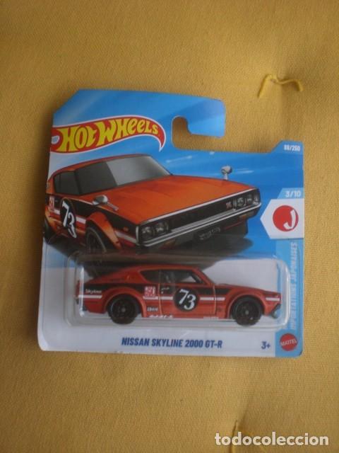 Coches a escala Hot Wheels: coche Hot Wheels NISSAN SKYLINE 2000 GT-R