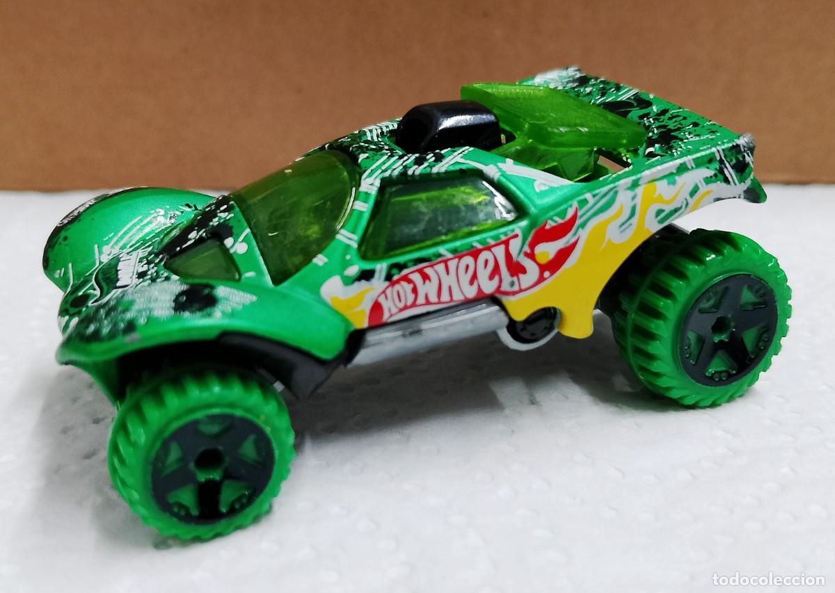 Coches a escala Hot Wheels: Hot wheels DA KAR verde