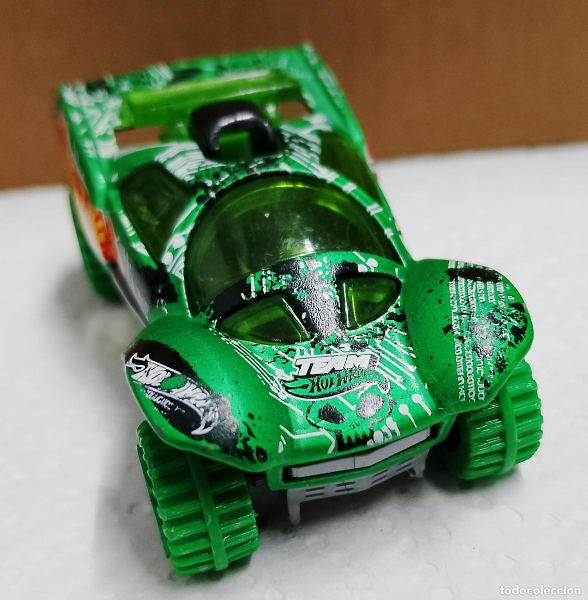 Coches a escala Hot Wheels: Hot wheels DA KAR verde - Foto 2