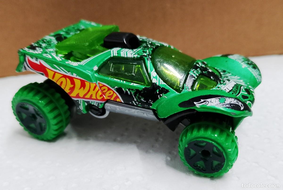 Coches a escala Hot Wheels: Hot wheels DA KAR verde - Foto 3