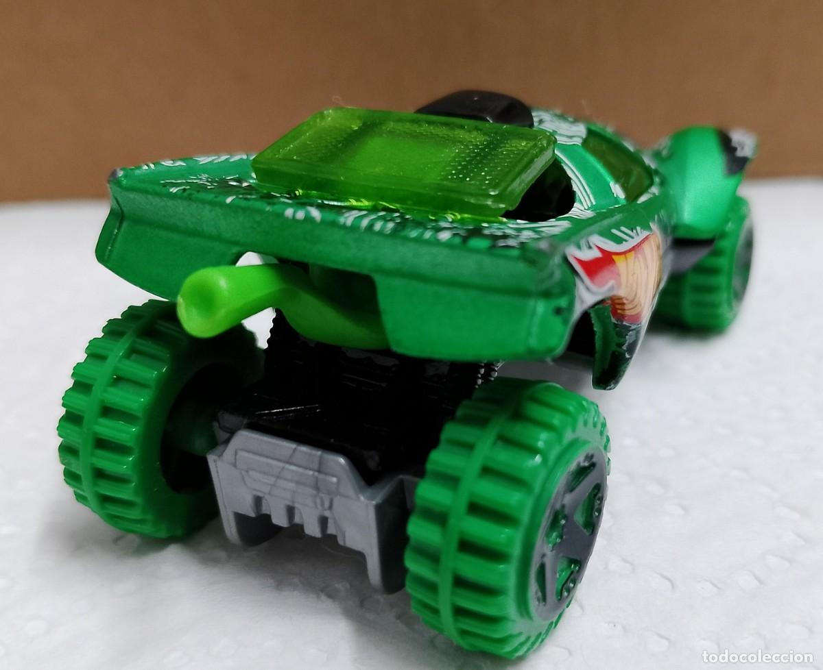 Coches a escala Hot Wheels: Hot wheels DA KAR verde - Foto 4