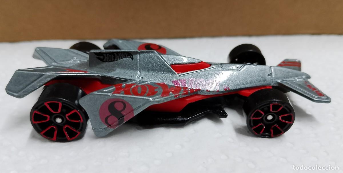 Coches a escala Hot Wheels: Hot wheels gris n&uacute;mero 8 - Foto 2