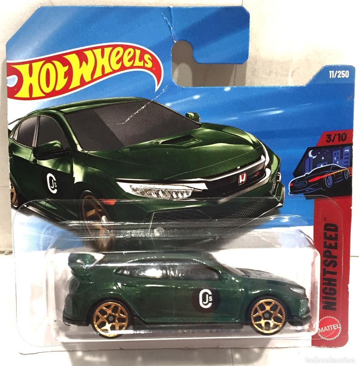 Coches a escala Hot Wheels: Matel - Hotwheels - Honda Civic Type R 2018 - Escala 1/64 - diecast NOVO
