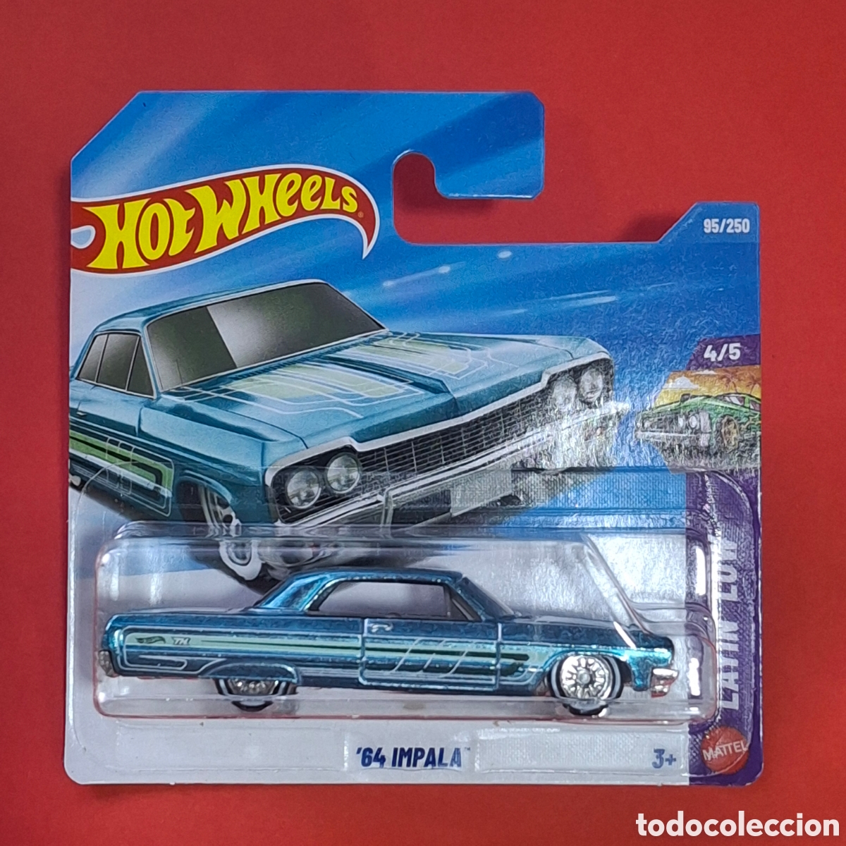 Coches a escala Hot Wheels: HOT WHEELS 2026 95/250 - &acute;64 IMPALA - STH SUPER TREASURE HUNT - NUEVO EN BLISTER - ESCALA 1/64
