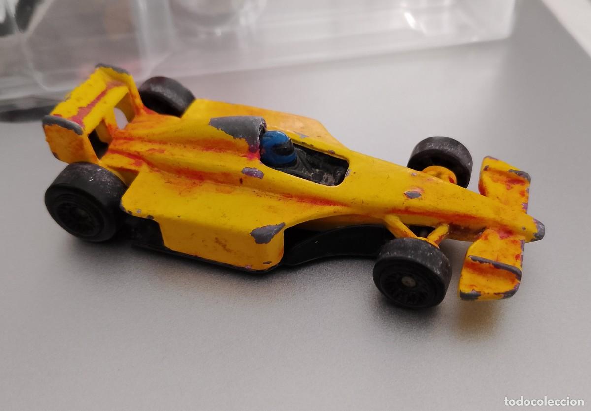 Coches a escala Hot Wheels: Hot wheels mattel macdonalds F-1 amarillo