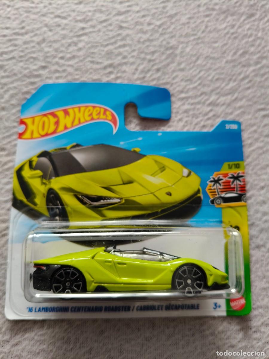 Coches a escala Hot Wheels: HOT WHEELS 2026 2/250 - &acute;16 LAMBORGHINI CENTENARIO ROADSTER - ESCALA 1/64