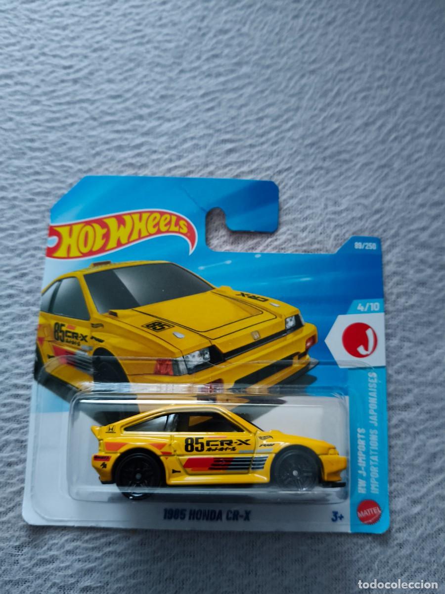 Coches a escala Hot Wheels: Hot Wheels 1985 Honda CR-X Amarillo 2026