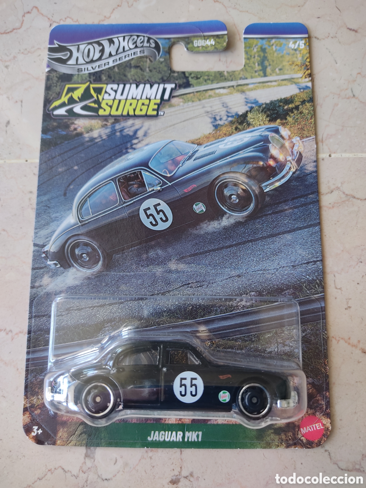 Coches a escala Hot Wheels: HOT WHEELS SILVER SERIES - JAGUAR MK1 - SUMMIT SURGE - 4/5