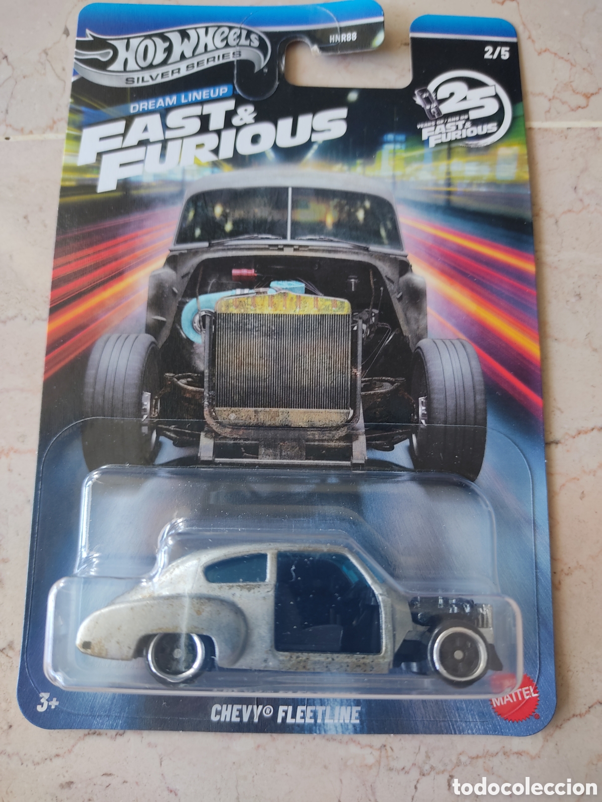 Coches a escala Hot Wheels: HOT WHEELS SILVER SERIES - CHEVY FLEETLINE - FAST& FURIOUS - 2/5