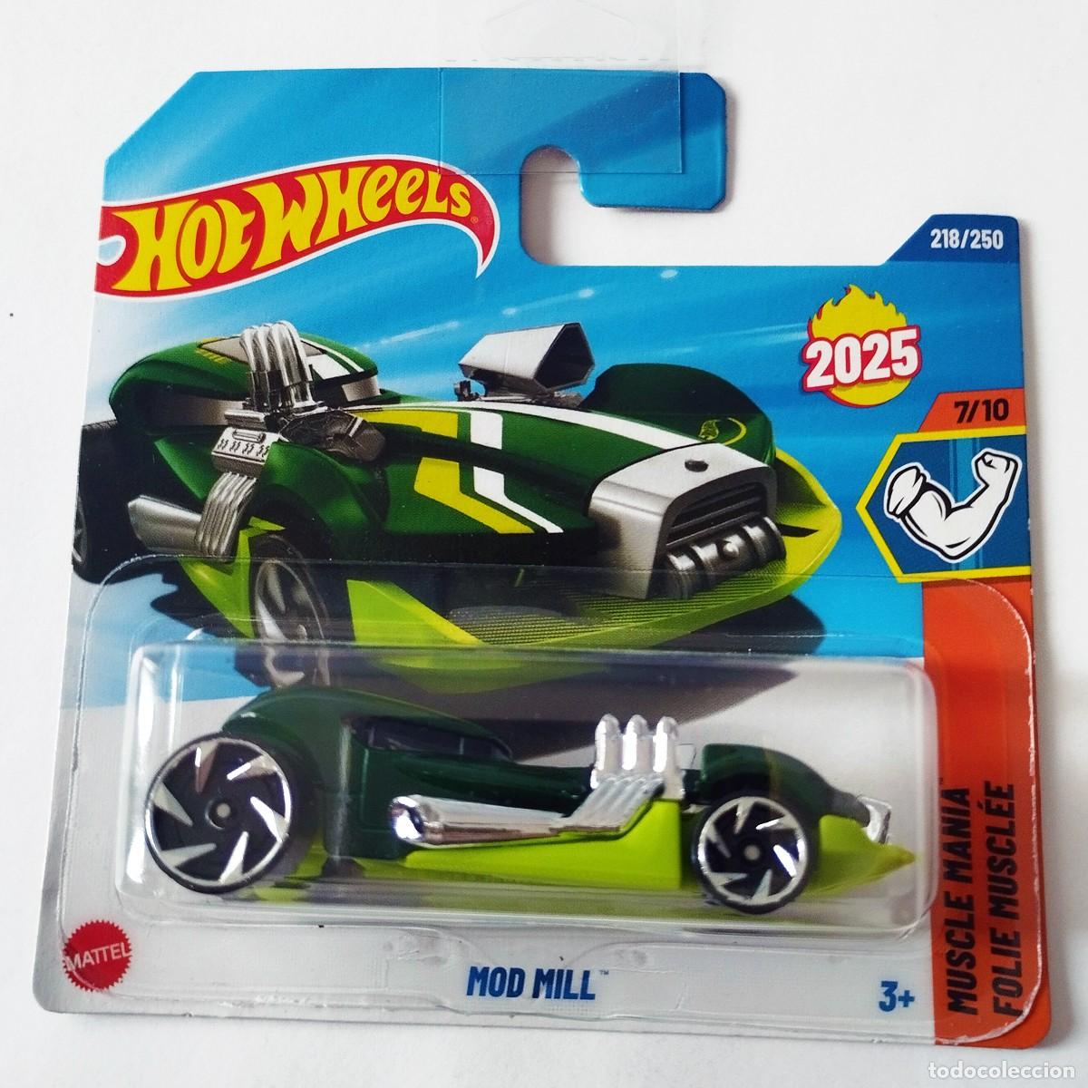 Auto in scala Hot Wheels: Mod Mill Green MUSCLE MANIA 2025-Hot Wheels