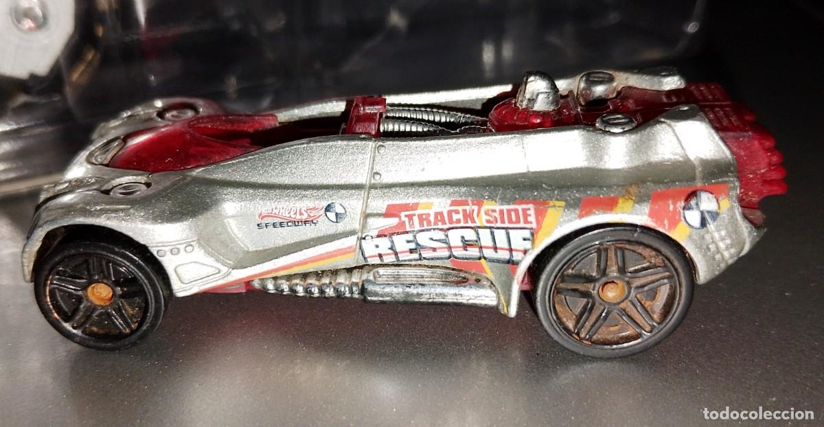 Coches a escala Hot Wheels: Hot wheels Gearonimo plateado