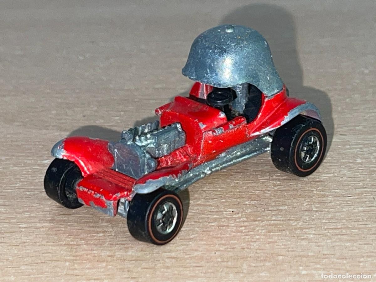 Voitures miniatures Hot Wheels: 122- Hot-Wheels Redline antiguo coche RED BARON 1969 Mattel Inc. Hong Kong US & Foreign Pat. Pend.