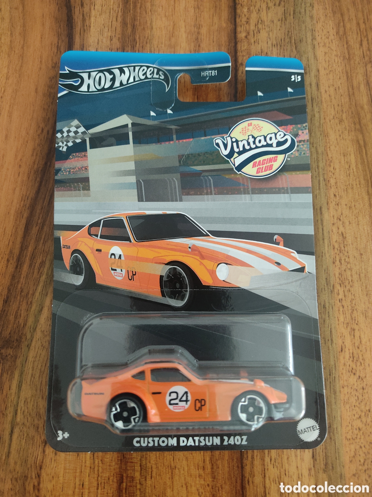 Coches a escala Hot Wheels: HOT WHEELS CUSTOM DATSUN 240Z - VINTAGE RACING CLUB 5/5