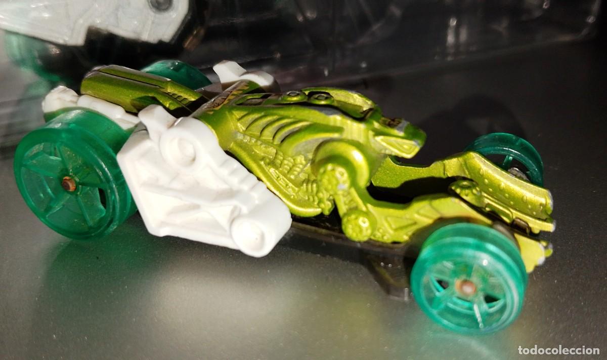 Coches a escala Hot Wheels: Hot wheels Spector 2014 ruedas verdes