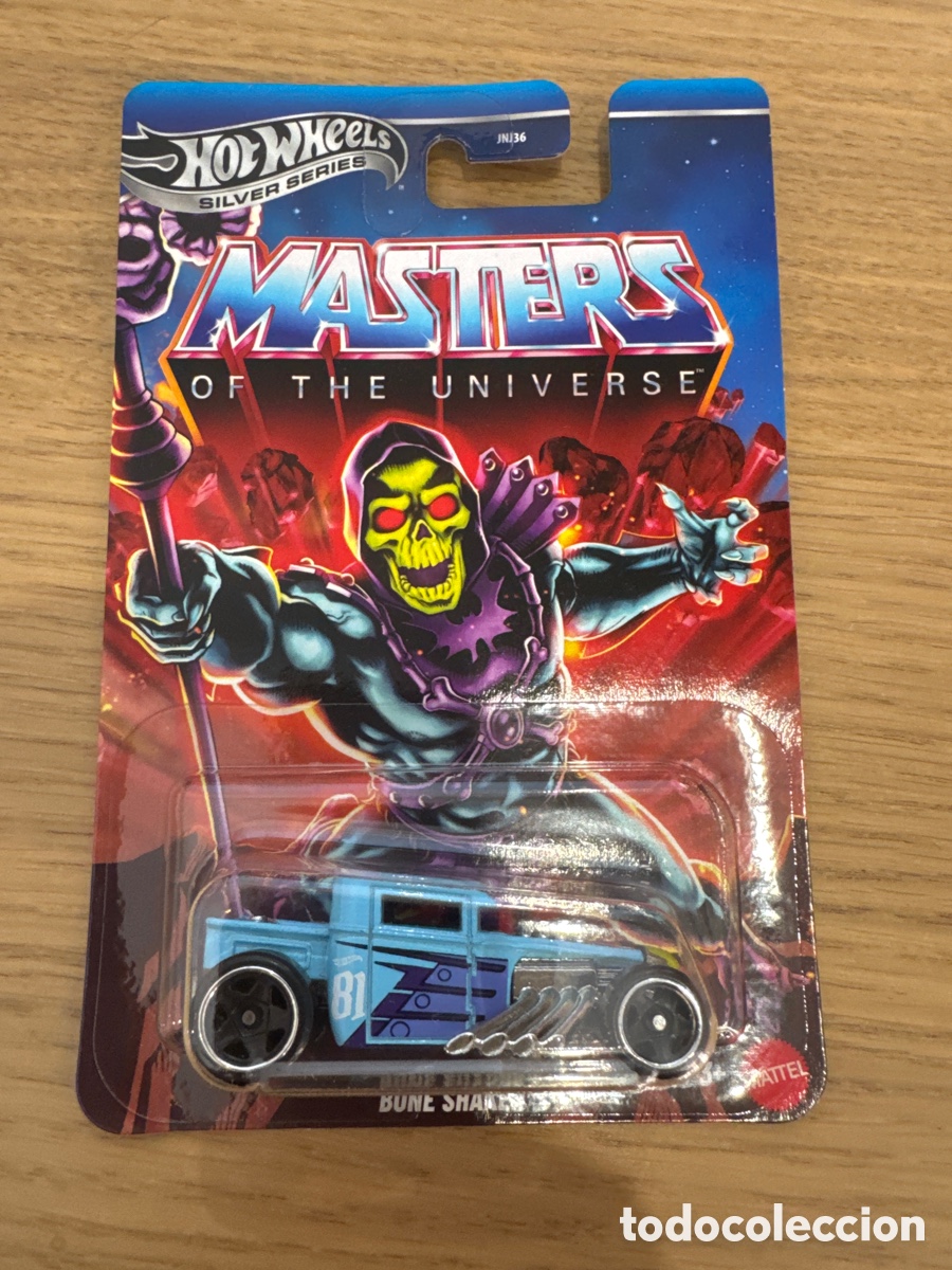 Coches a escala Hot Wheels: Veh&iacute;culo Bone Shaker Masters of the Universe Silver Series Die-Cast Escala 1/64 Hot Wheels