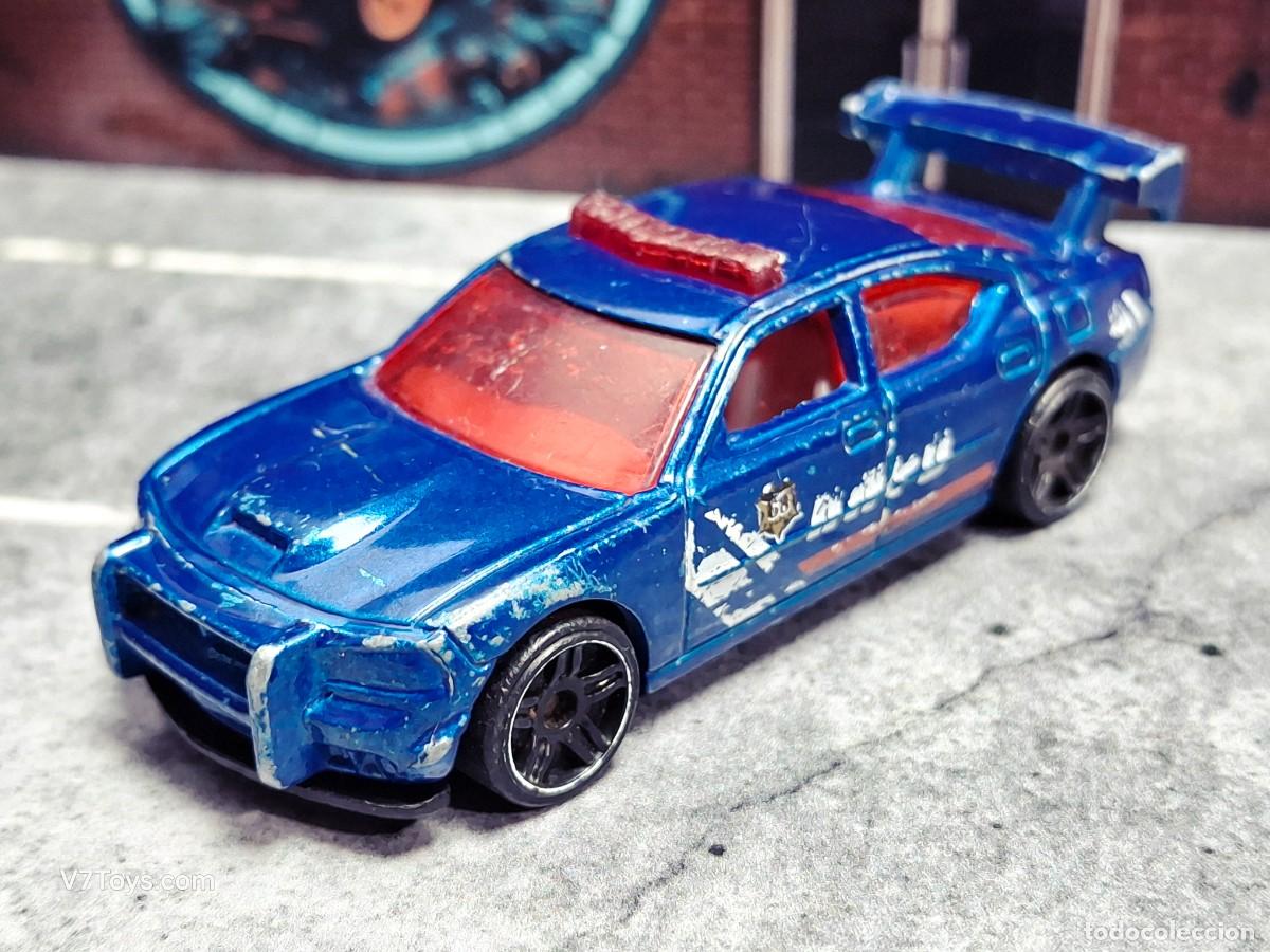 Coches a escala Hot Wheels: Dodge Charger Drift Car Hot Wheels 2016 Police Pursuit Mattel