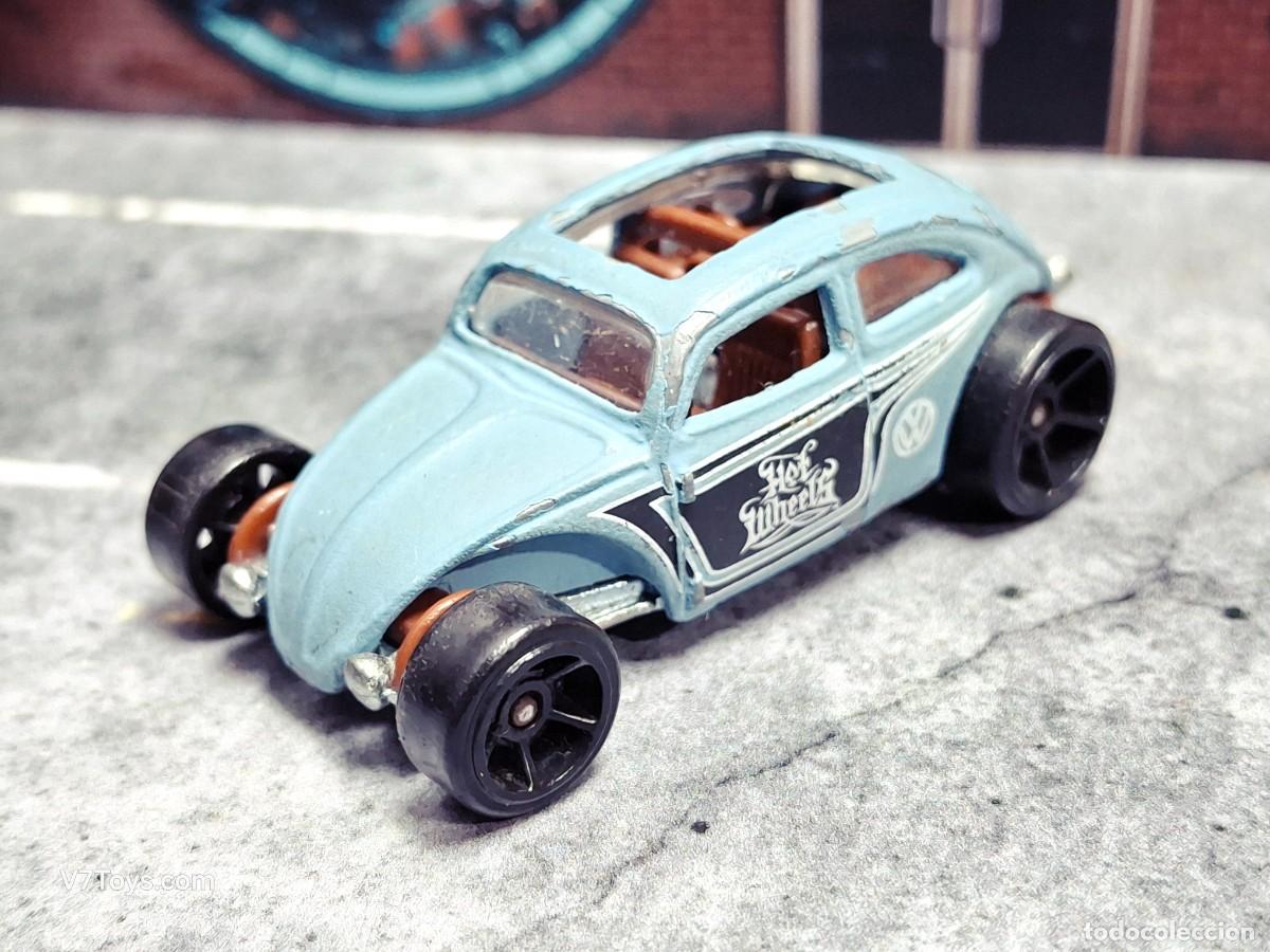 Coches a escala Hot Wheels: Custom Volkswagen Beetle Hot Wheels 2016 Mattel
