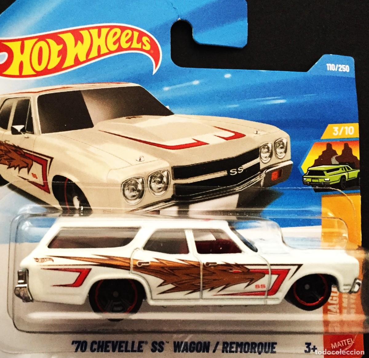 Coches a escala Hot Wheels: Matel - Hotwheels - Chevelle SS 70 - Escala 1/64 - diecast NOVO