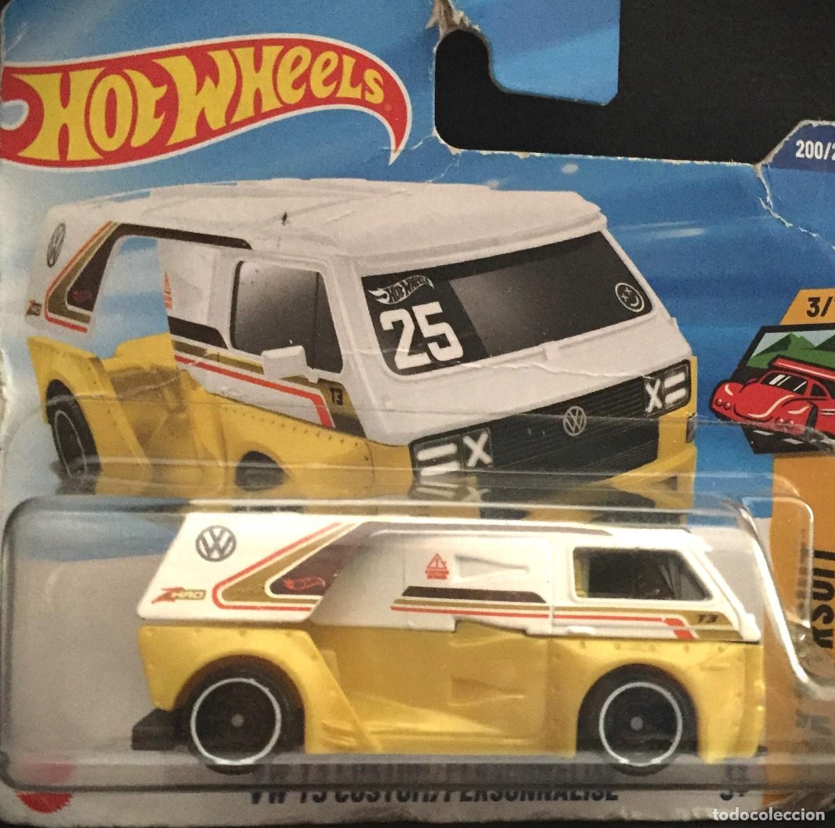 Coches a escala Hot Wheels: Matel - Hotwheels - Volkswagen T3 - Escala 1/64 - diecast NOVO