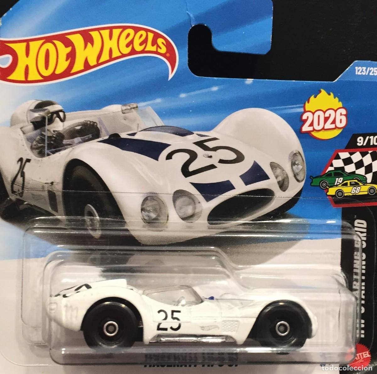 Coches a escala Hot Wheels: Matel - Hotwheels - Maserati Tipo 61 - Escala 1/64 - diecast NOVO