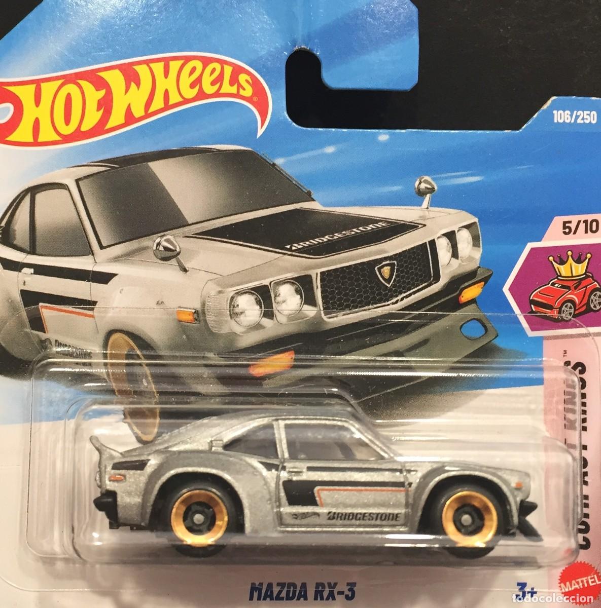 Coches a escala Hot Wheels: Matel - Hotwheels - Mazda RX 3 - Escala 1/64 - diecast NOVO