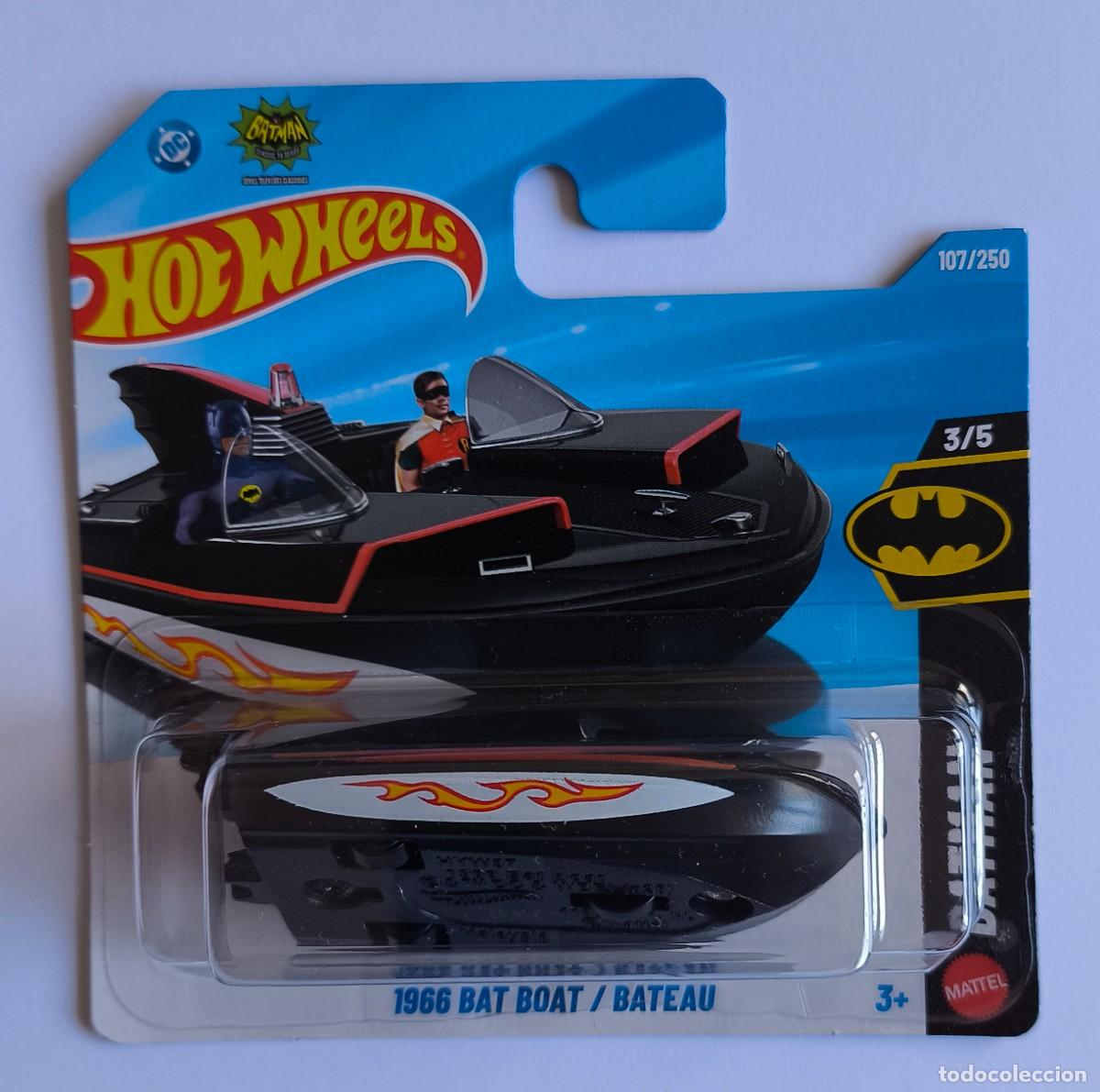 Coches a escala Hot Wheels: HOT WHEELS 1966 BAT BOAT / BATEAU. BATMAN 3/5