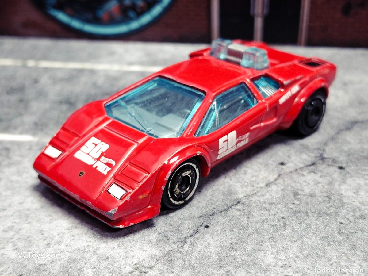 Coches a escala Hot Wheels: Lamborghini Countach Pace Car Hot Wheels 2018 HW Exotics Mattel