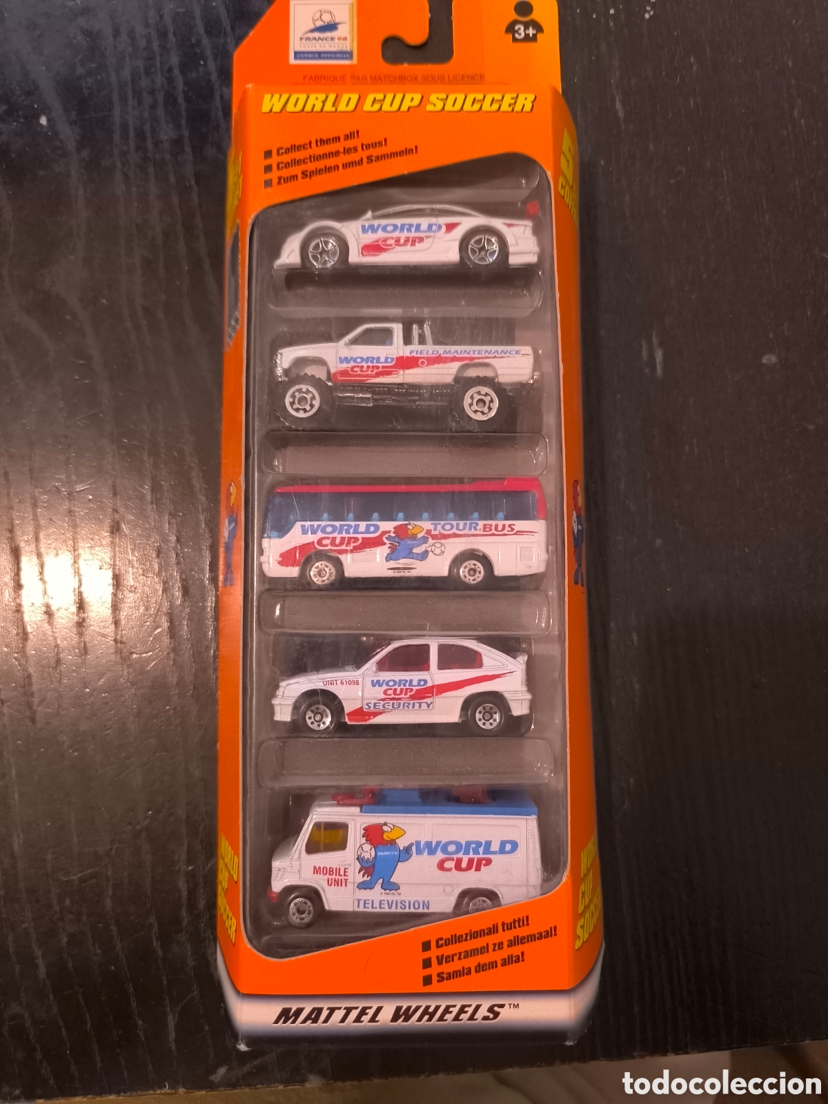Coches a escala Hot Wheels: Matchbox Set world cup soccer 5-Pack - Foto 1