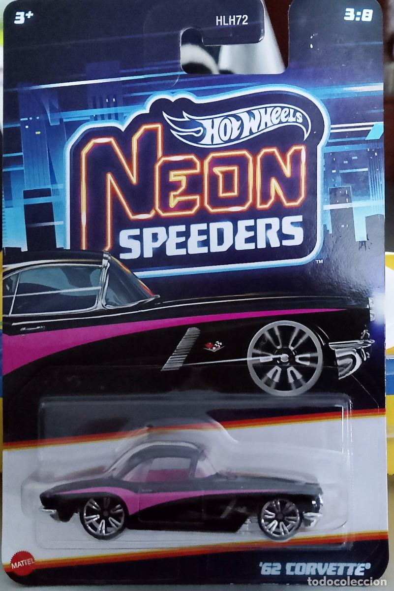 Coches a escala Hot Wheels: Hot wheels 2026 Neon - Corvette 62 -