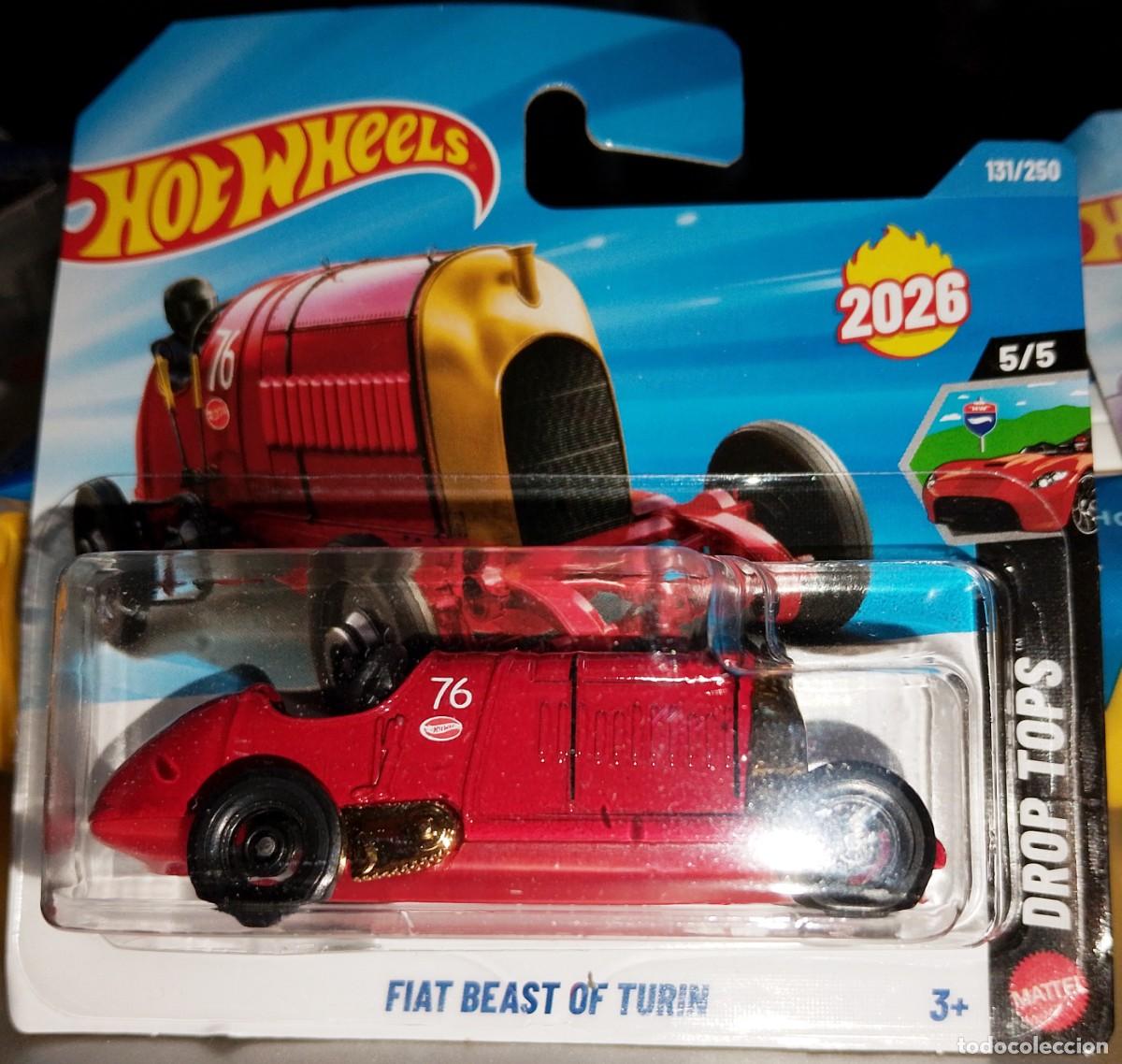 Coches a escala Hot Wheels: Hot wheels 2026 Fiat Beast of Turin