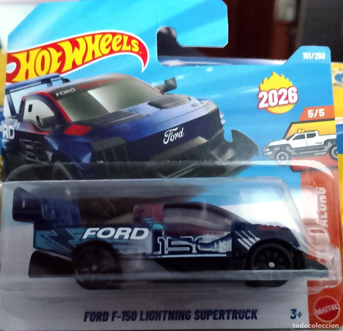 Coches a escala Hot Wheels: Hot wheels Ford F-150 Lightning Supertruck Nuevo