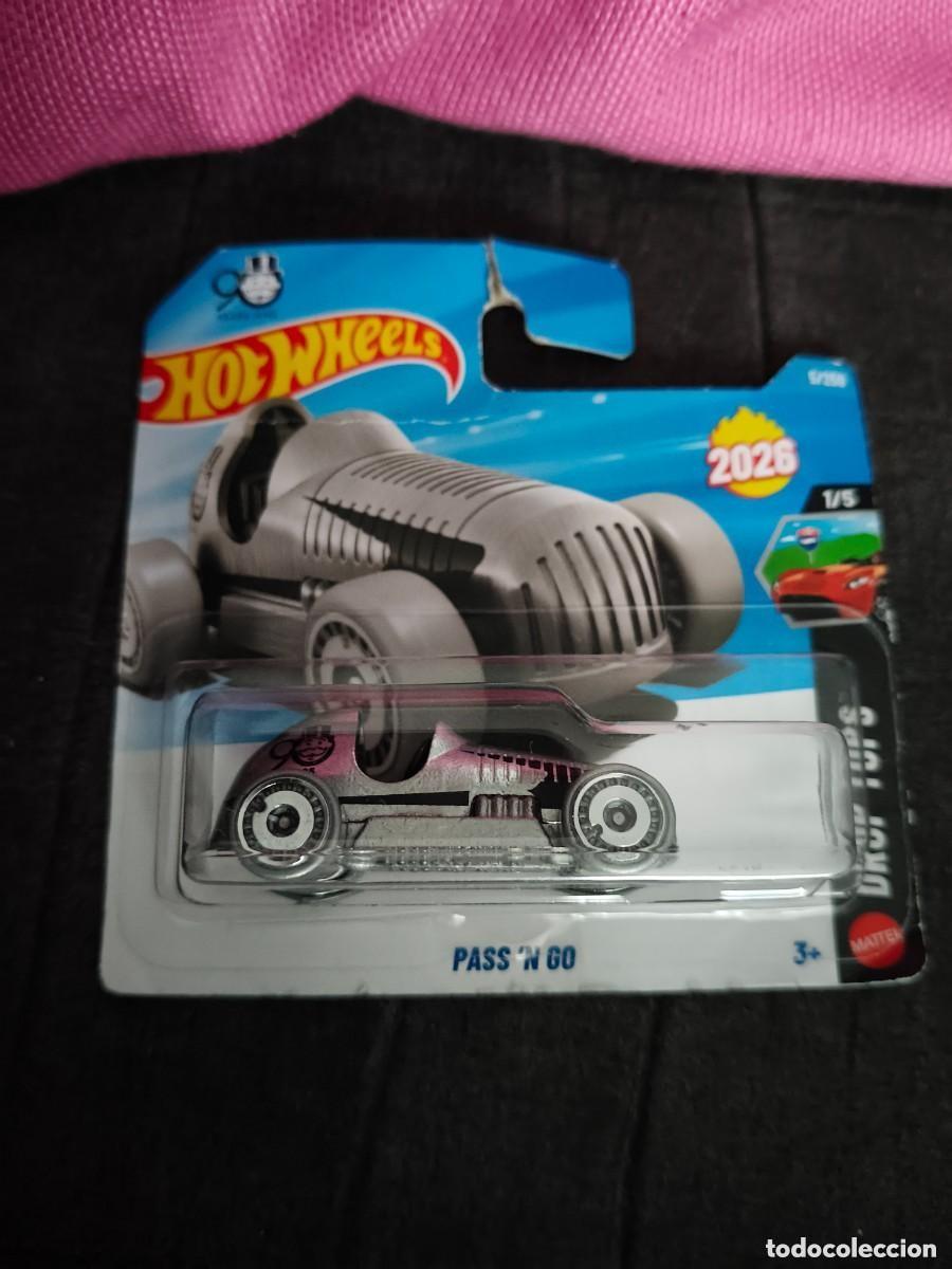 Coches a escala Hot Wheels: HOT WHEELS PASS&acute;N GO MONOPOLY CAR