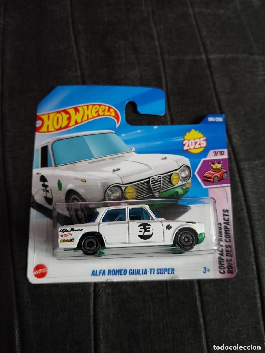 Coches a escala Hot Wheels: HOT WHEELS 2025 195/250 - ALFA ROMEO GIULIA TI SUPER - NUEVO EN BLISTER - 1/64