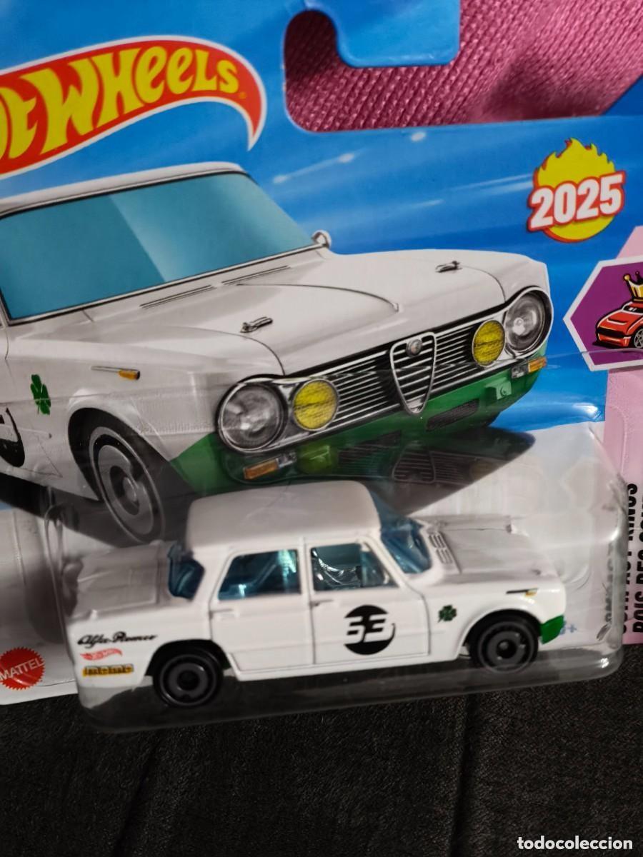 Coches a escala Hot Wheels: HOT WHEELS 2025 195/250 - ALFA ROMEO GIULIA TI SUPER - NUEVO EN BLISTER - 1/64