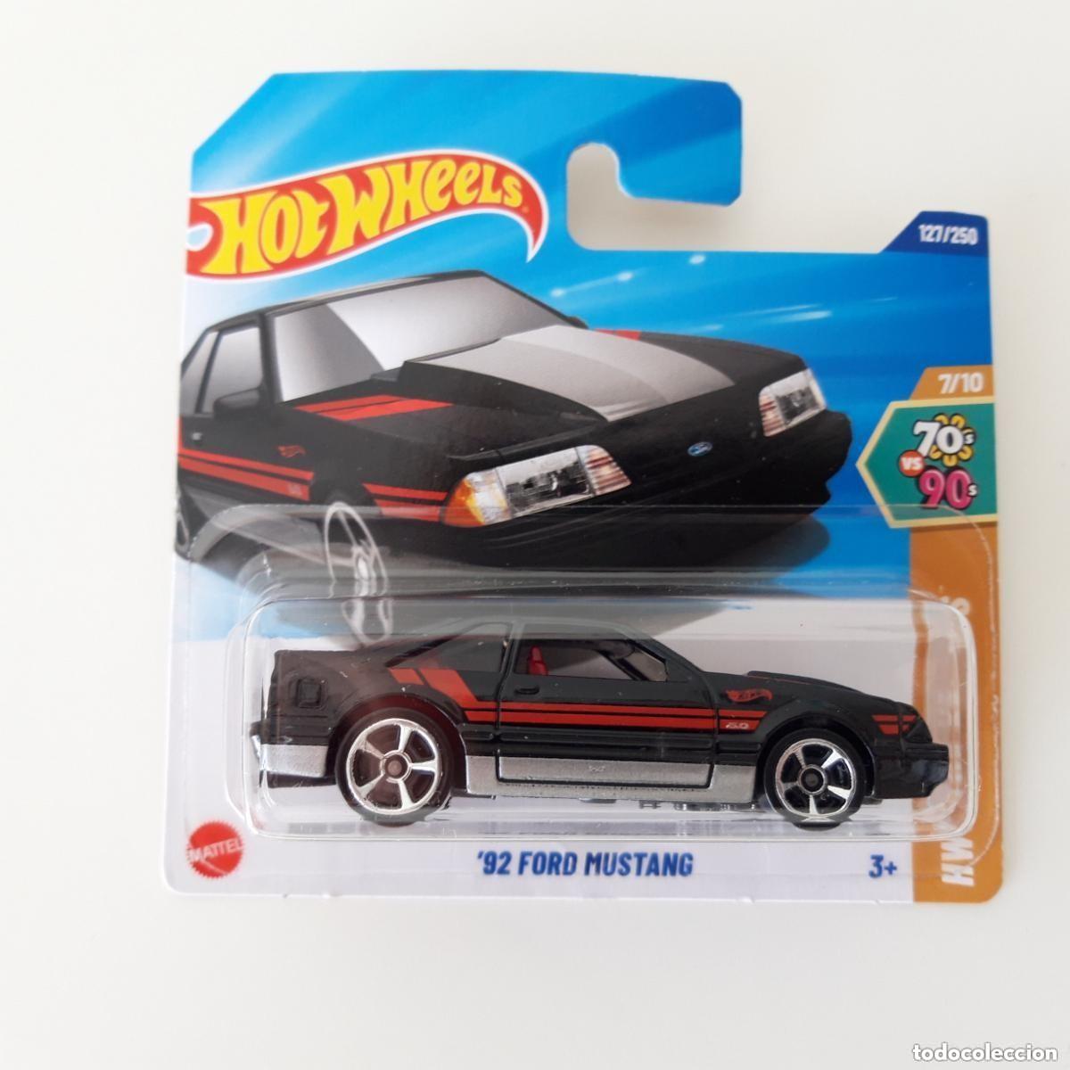 Coches a escala Hot Wheels: HOT WHEELS 2025 127/250 - &acute;92 FORD MUSTANG - NUEVO EN BLISTER - ESCALA 1/64