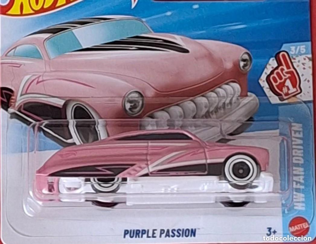 Coches a escala Hot Wheels: HOT WHEELS 2026 46/250 - PURPLE PASSION - NUEVO EN BLISTER - ESCALA 1/64