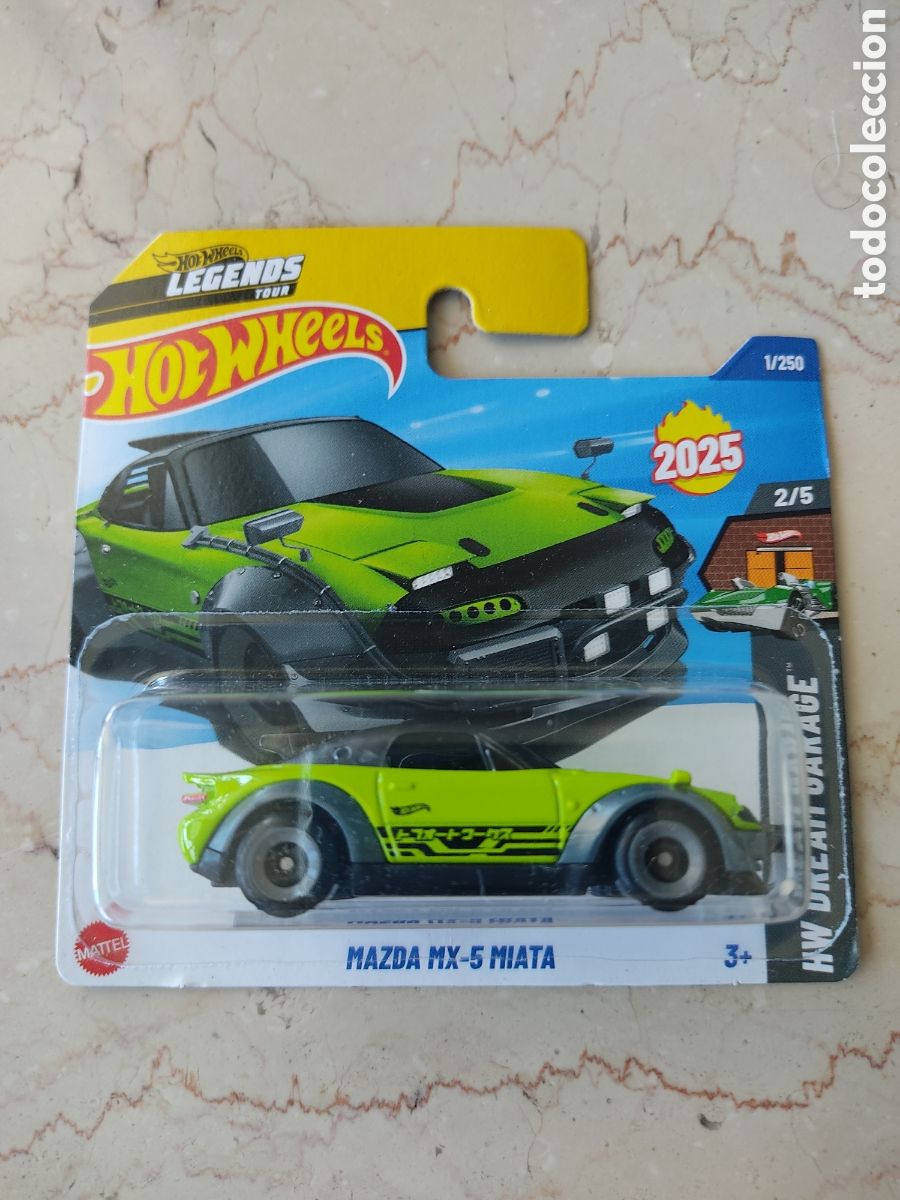 Coches a escala Hot Wheels: HOT WHEELS Mazda mx5 miata - Foto 1
