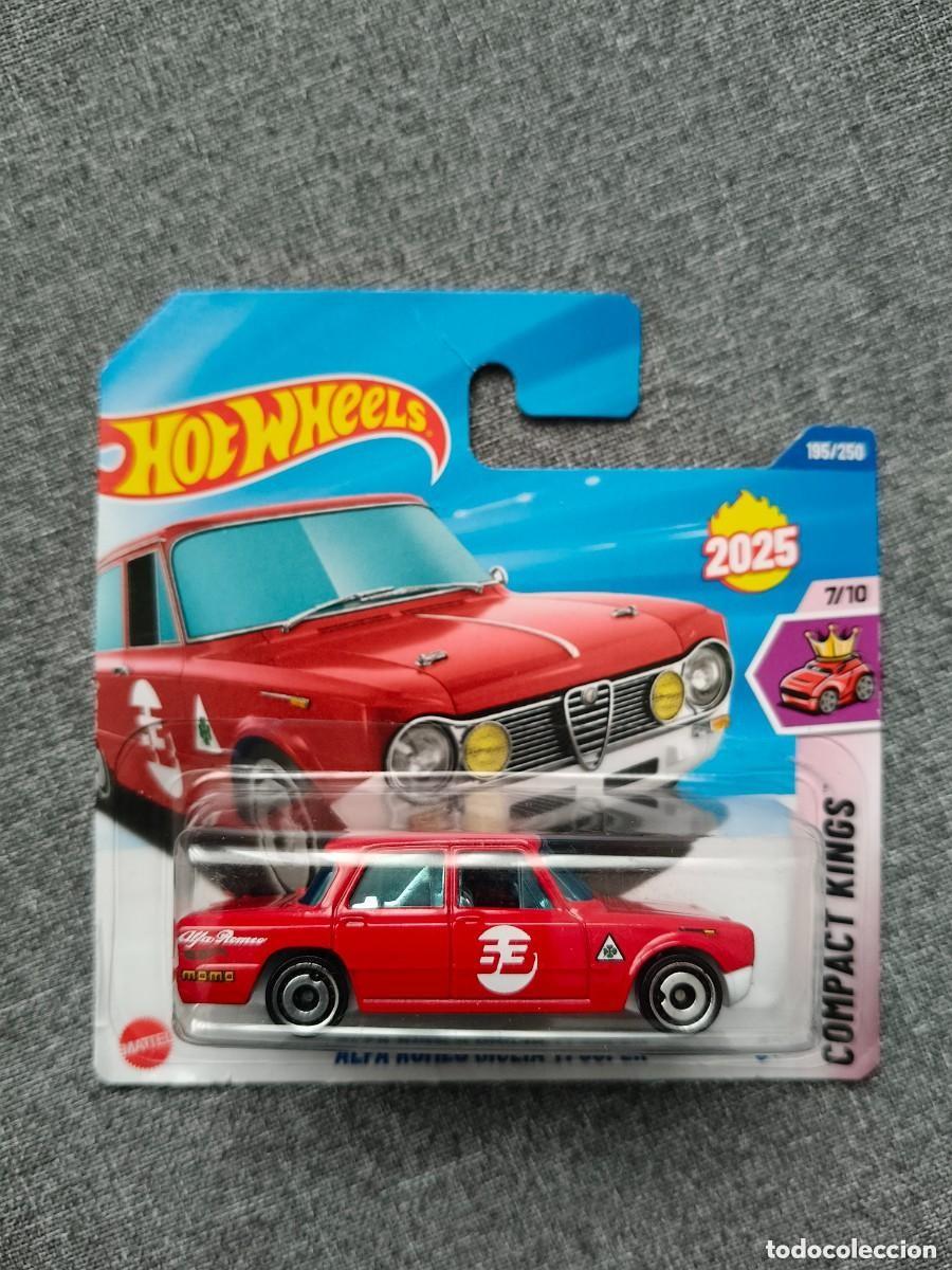 Coches a escala Hot Wheels: HOT WHEELS 2025 195/250 - ALFA ROMEO GIULIA TI SUPER - ESCALA 1/64