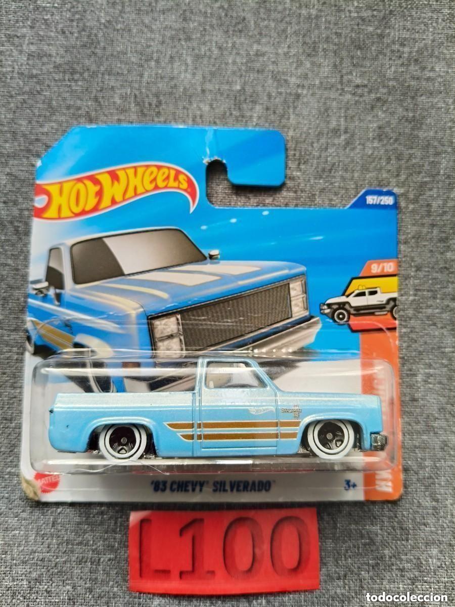 Coches a escala Hot Wheels: Coche Hot Wheels : Camioneta Chevy Silverado '83