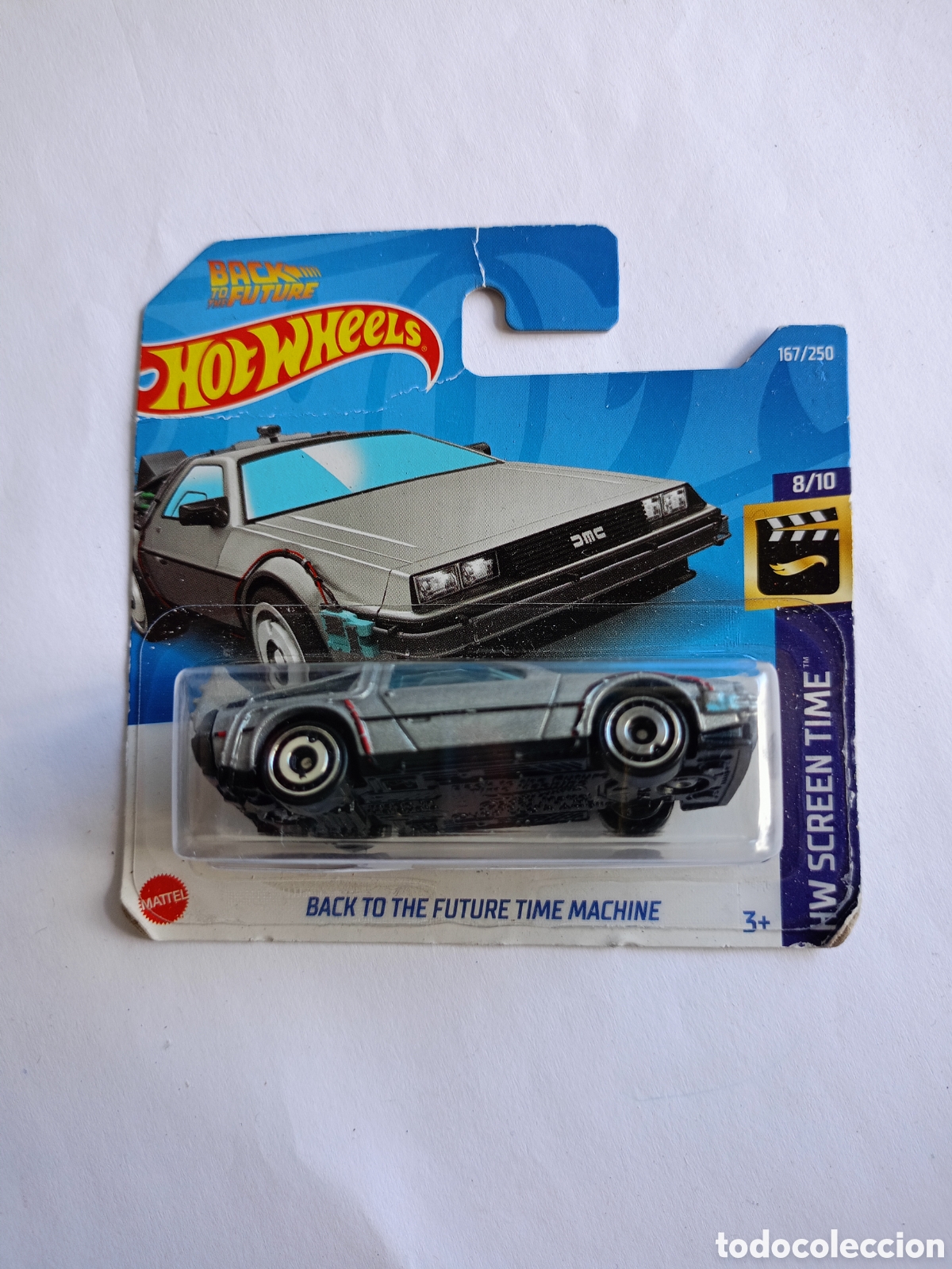 Coches a escala Hot Wheels: BACK TO THE FUTURE TIME MACHINE HOVER MODE HOT WHEELS 2019 1:64 COCHE REGRESO AL FUTURO DELOREAN